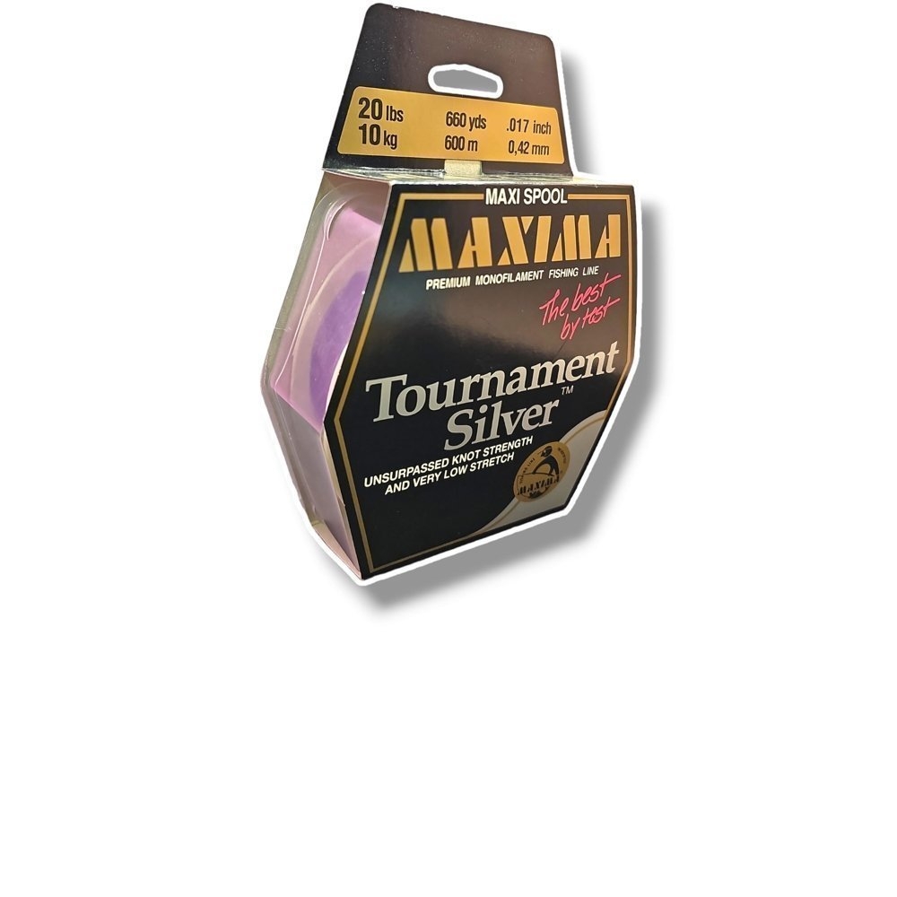 Maxima Tournament Silver Monofilament 600m 50lb