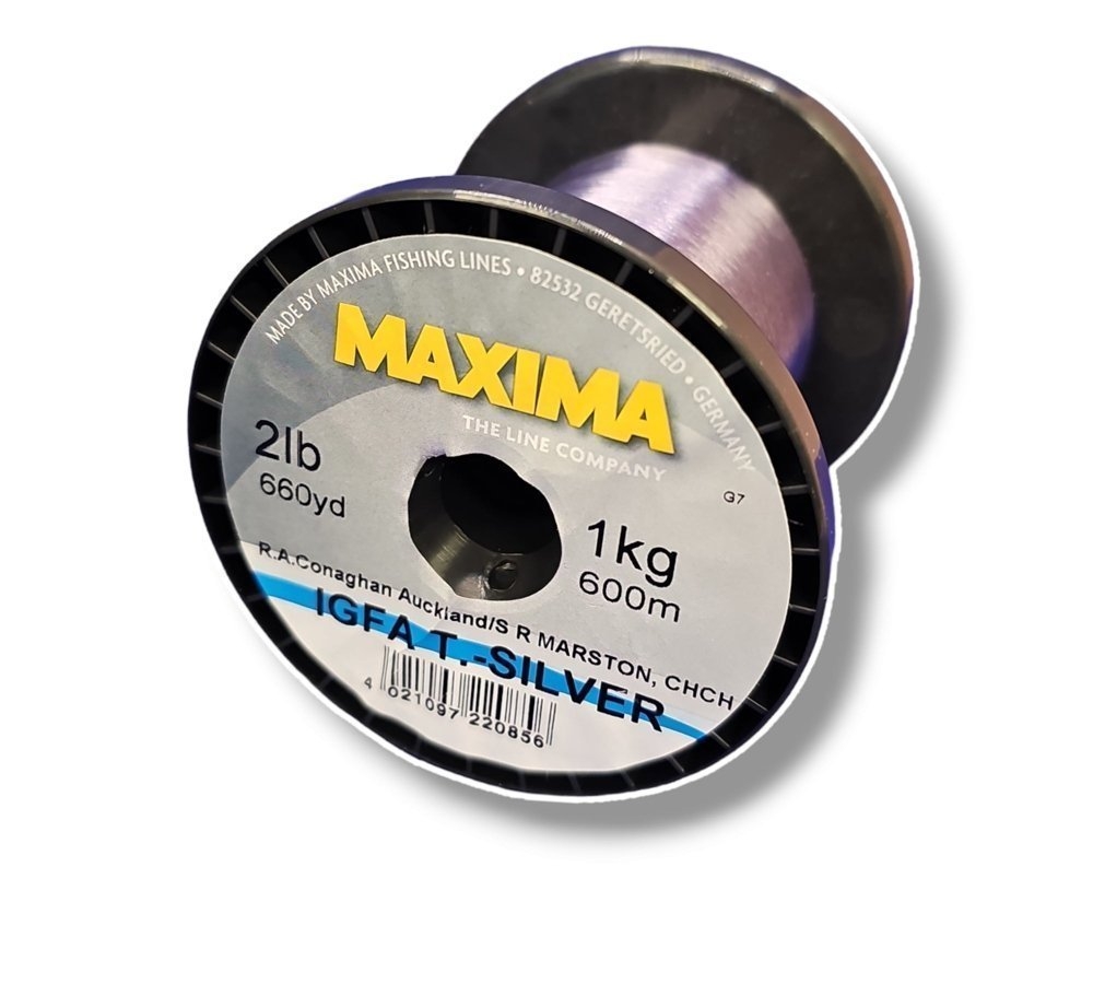 Maxima IGFA Tournament Silver Monofilament 600m 15kg