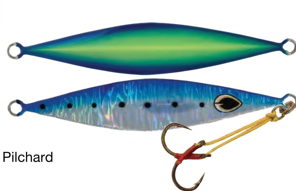 Black Magic Flipper Slow Pitch Jig 80g Pilchard