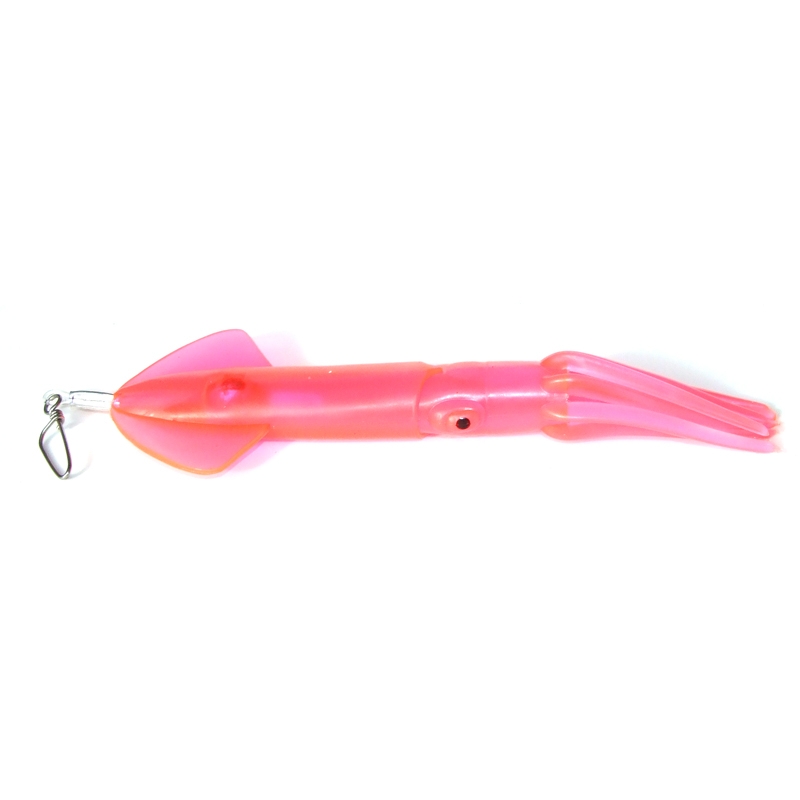Bonze Dredge/Teaser Squid 23cm Rigged Pink