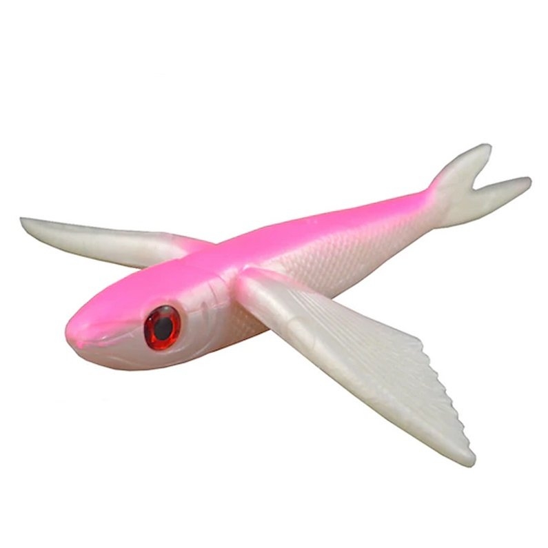 Viper Tackle Flying Fish Teaser Pink/White Single