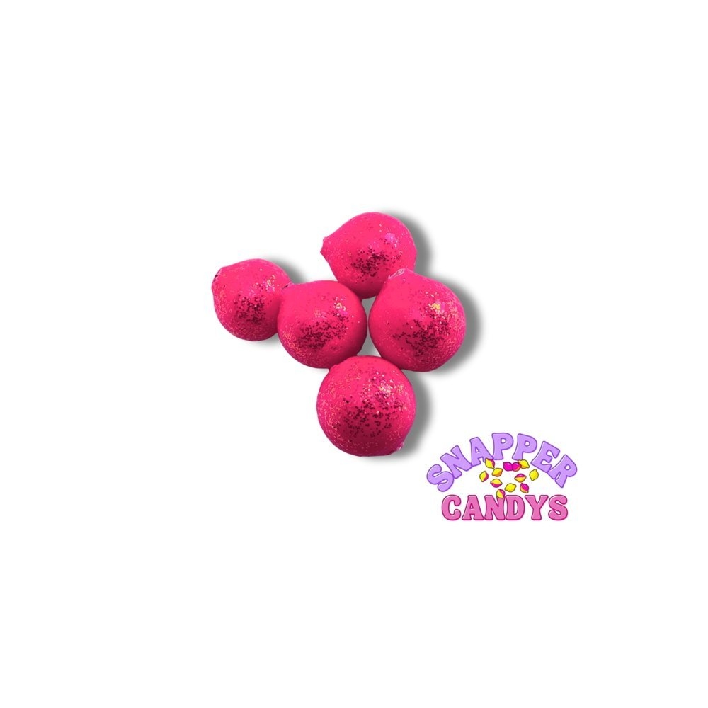 Snapper Candy Pink Sparkle UV Beads 5 Pack