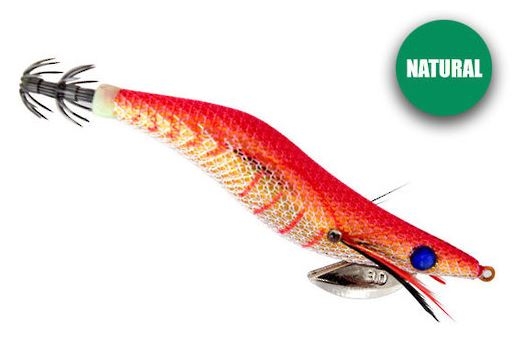 Black Magic Squid Snatcher Squid Jig Natural Size 3 Pink/Gold