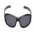 Ugly Fish Junior PK366 Kids Polarised Sunglasses Smoke Lens Shiny Black Frame