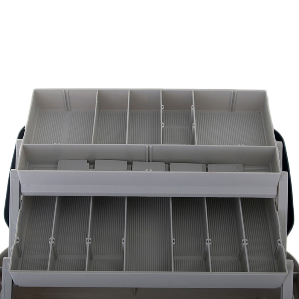 Plano 2 Tray Tackle Box 36.2 x 21.59 x 19.69cm