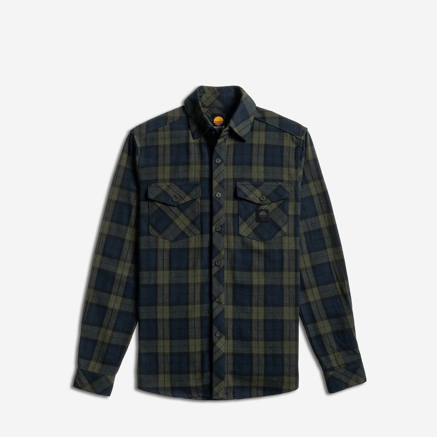 Desolve Plaidfish Mens Shirt