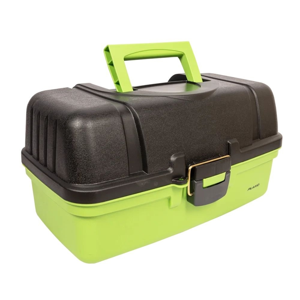 Plano 6103 Three-Tray Tackle Box Neon Green/Black