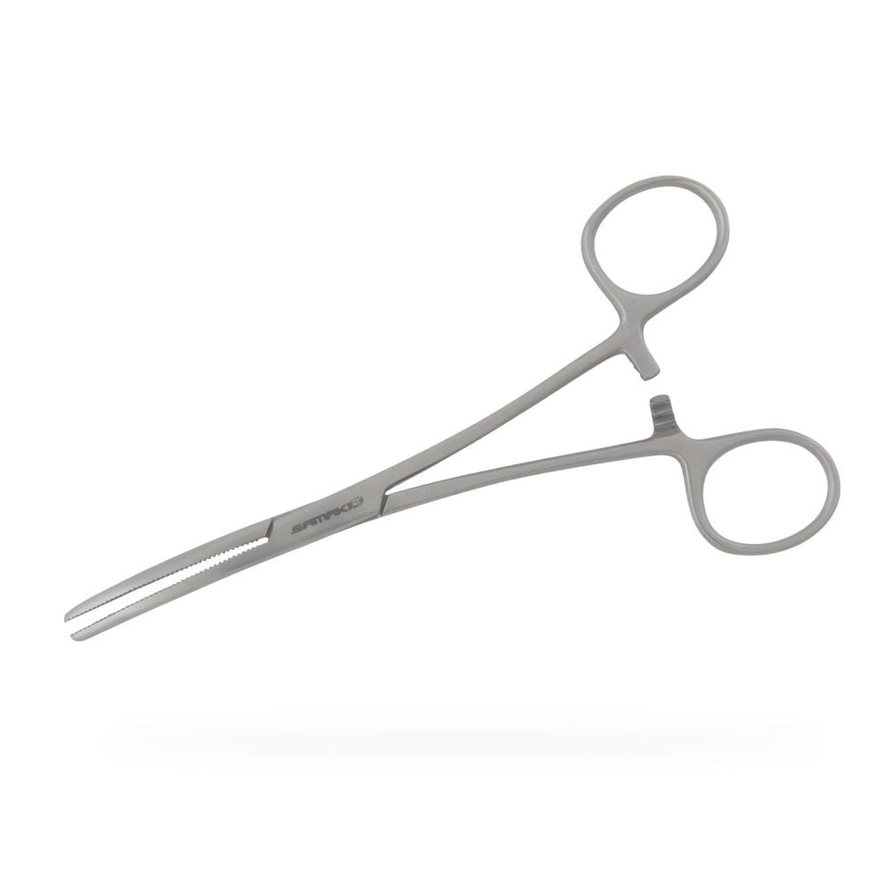 Samaki Stainless Bent Nose Forceps 160mm