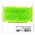Semperfli Translucent Plush Chenille 15mm Fluoro Rhyacophilia Green