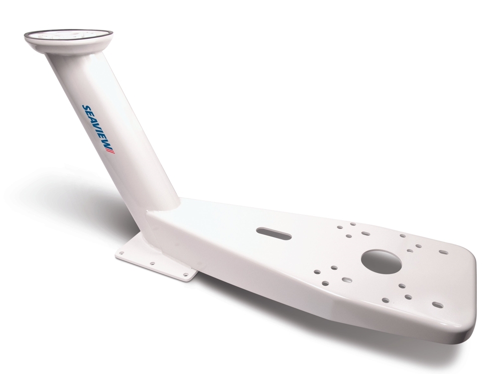 Seaview PMADM2M2 Modular Dual Radar Mount White 60.325cm