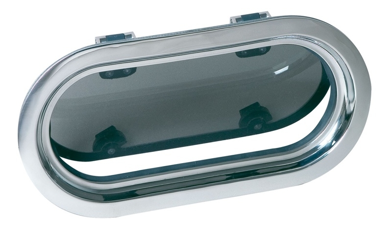 VETUS PMS24 Oval Stainless Steel Porthole incl Mosquito Screen