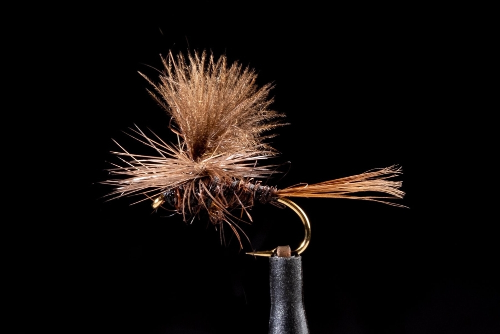 Manic Tackle Project Possum Dun Dry Fly Brown #14