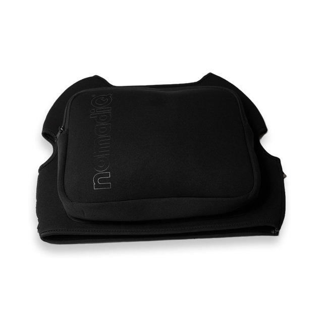 nomadiQ BBQ Protective Cover with Storage Pocket Black