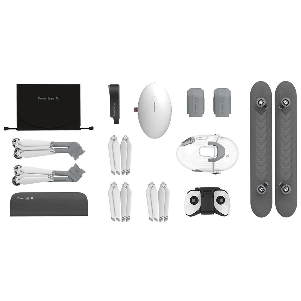 PowerVision PowerEgg X AI Camera Drone Wizard Waterproof Package