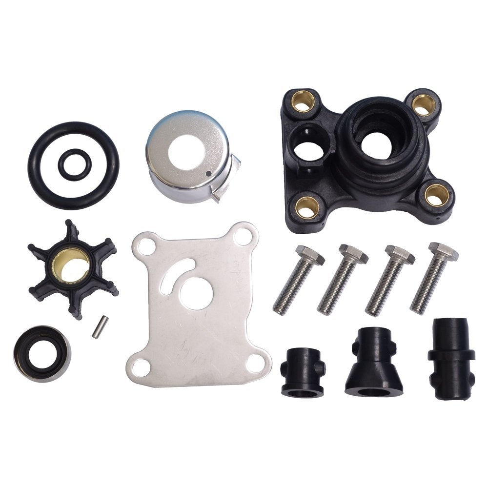 Johnson/Evinrude Water Pump Repair Kit with Housing for 9.9-15HP 1974+