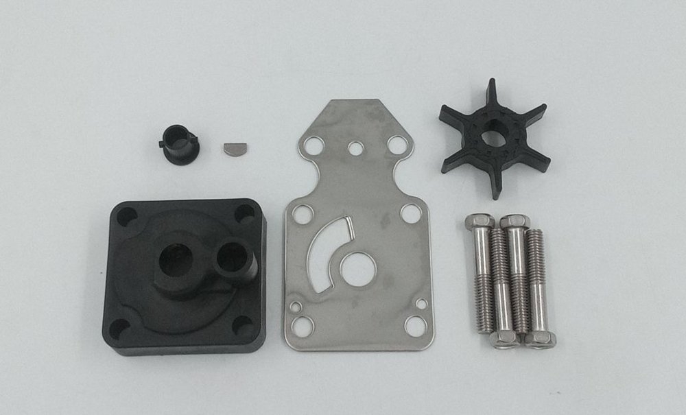 Water Pump Repair Kit with Housing for Yamaha 9.9-15HP 1995-2016