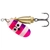 Blue Fox Vibrax UV Spinner Lure 6g Purple Pink Stripe UV
