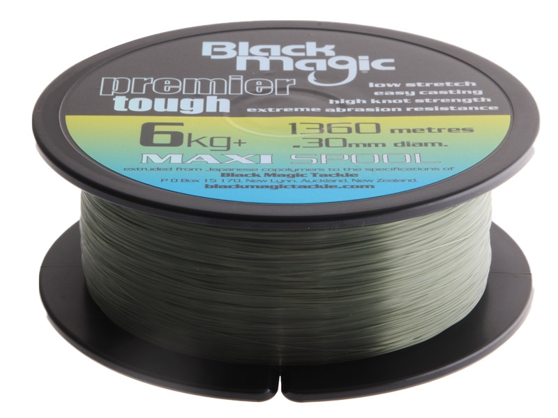 Black Magic Premier Tough Monofilament Line 6kg 1360m