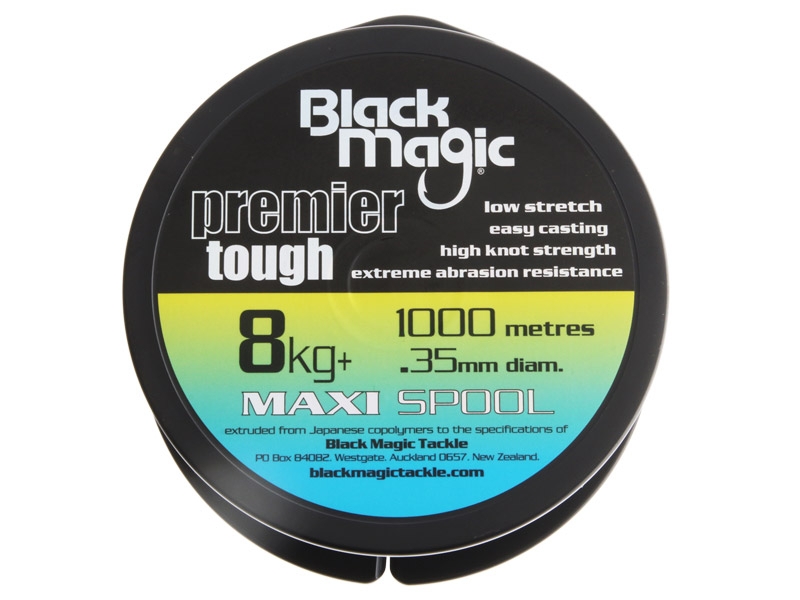 Black Magic Premier Tough Monofilament 8kg 1000m