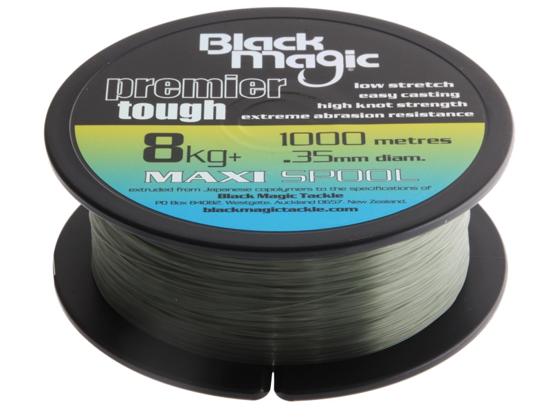 Black Magic Premier Tough Monofilament 8kg 1000m