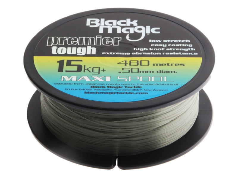 Black Magic Premier Tough Monofilament Line 15kg 480m
