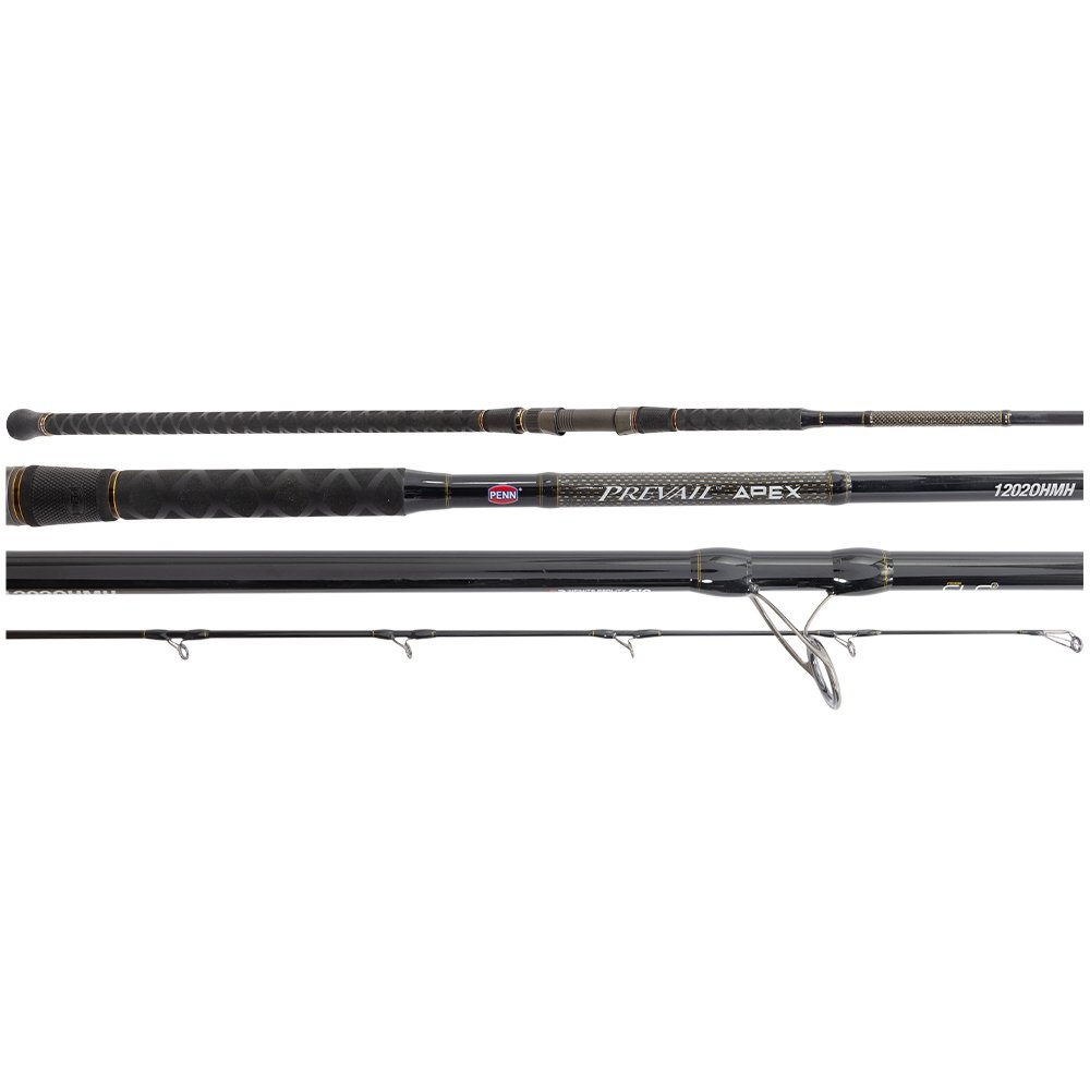 PENN Prevail APEX 1202OHMH Overhead Surf Rod 12ft 10-15kg 2pc
