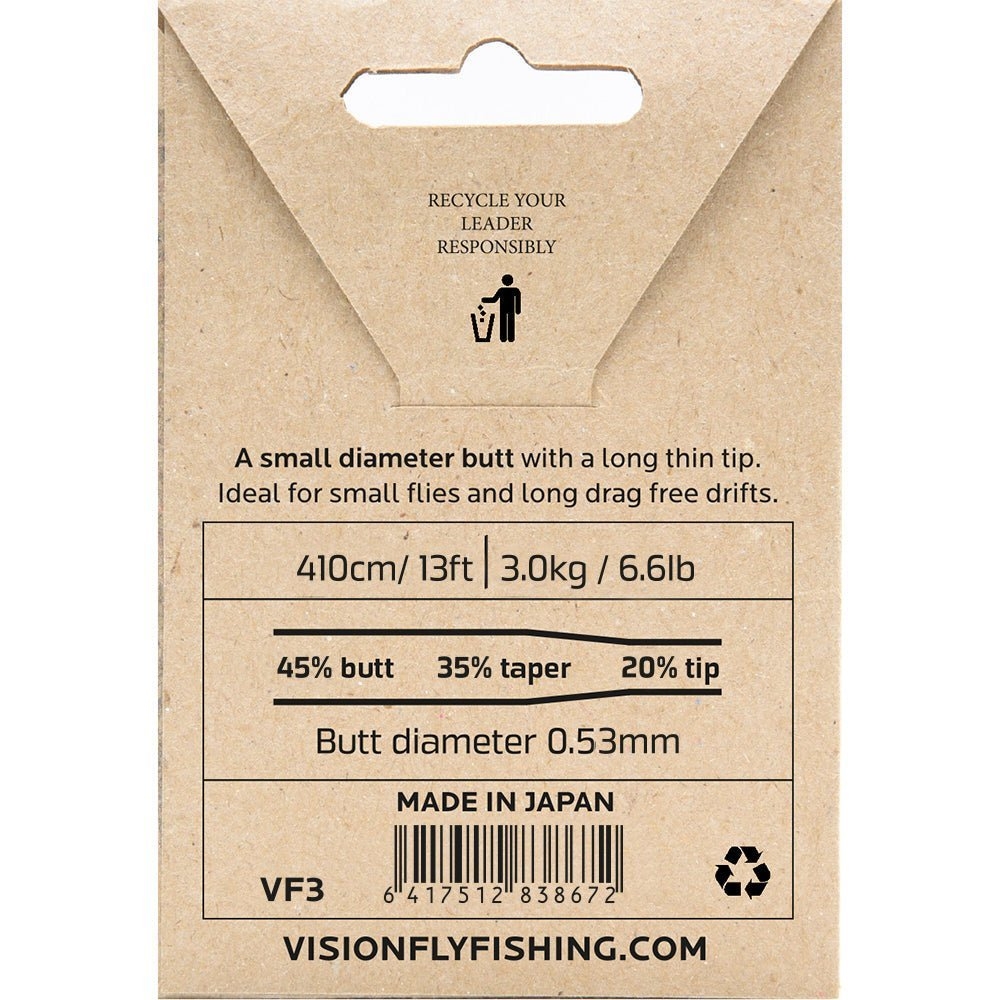 Vision Prisma Fluoro Carbon Leader 13ft