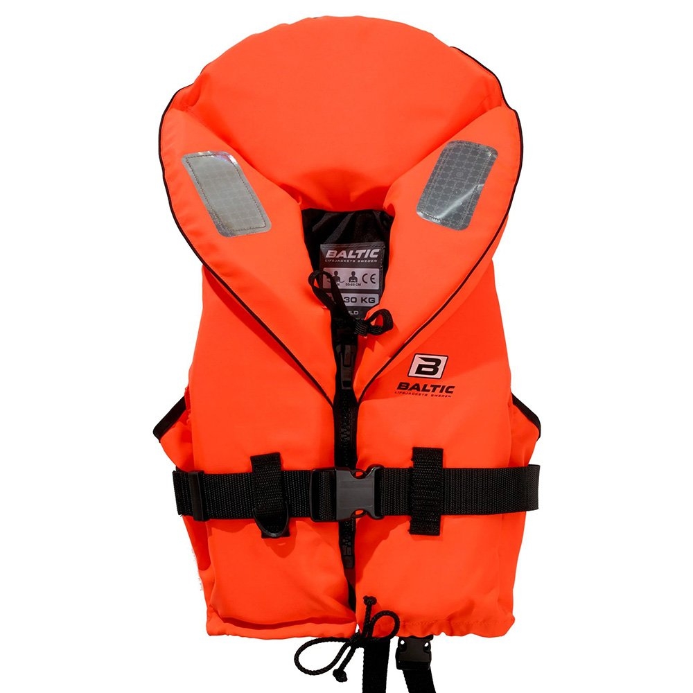 Baltic Pro Sailor 100N Junior Life Jacket Orange 30-40kg