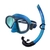 Pro-Dive Stalker Dive Mask and Snorkel Set Camo Blue