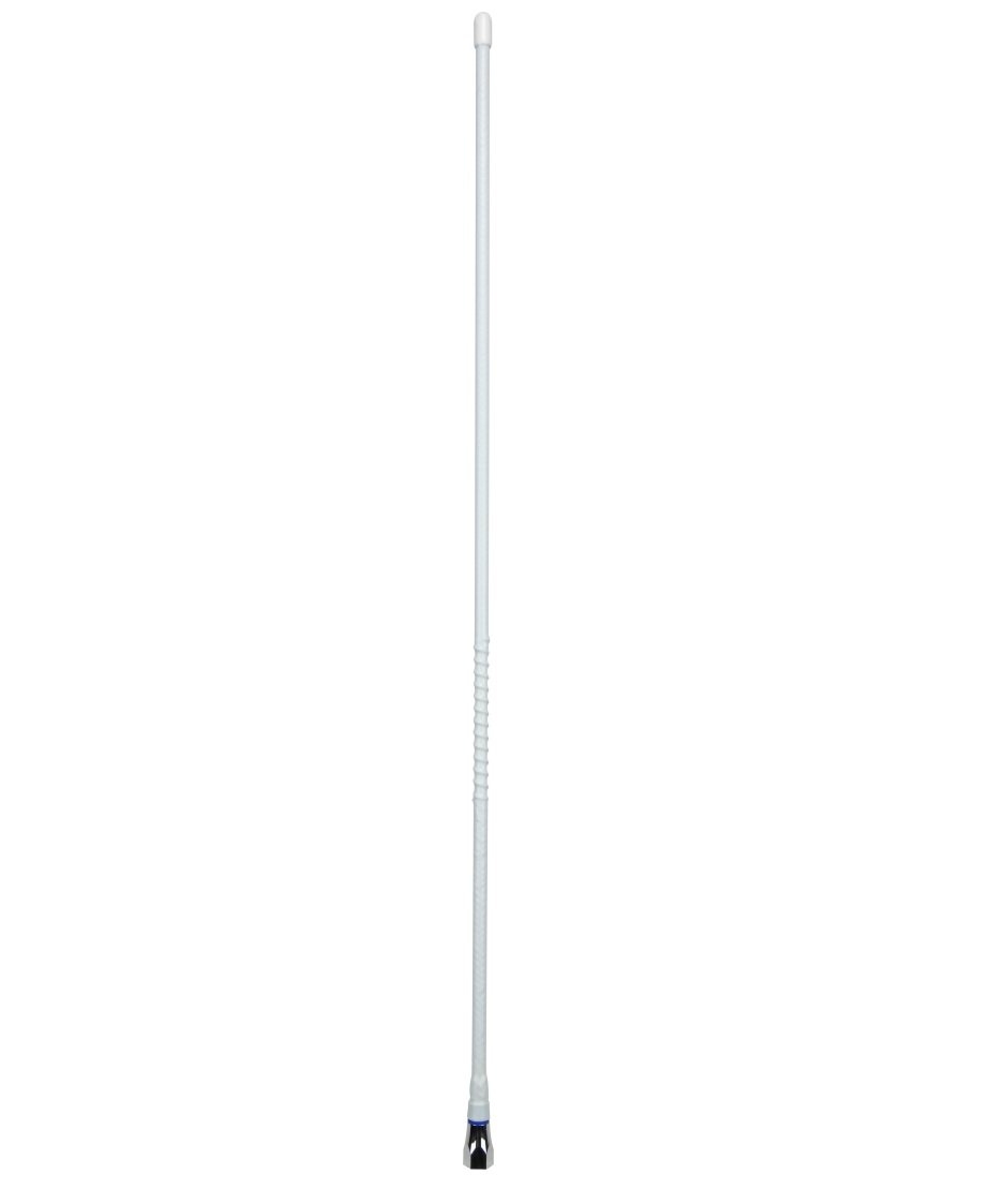 GME AE4018W Fibreglass Colinear Antenna Whip 640mm White