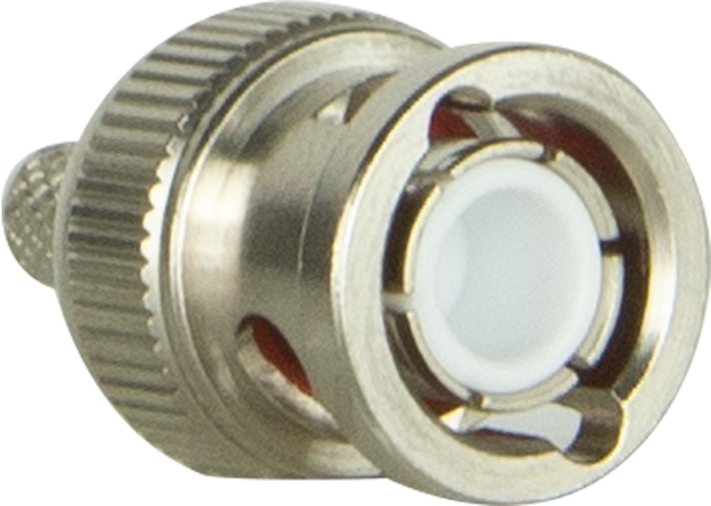 GME PL04 BNC Connector with Crimp Sleeve for RG58 Cable