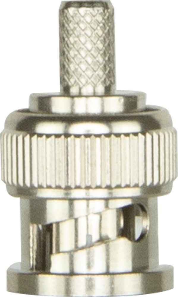 GME PL04 BNC Connector with Crimp Sleeve for RG58 Cable