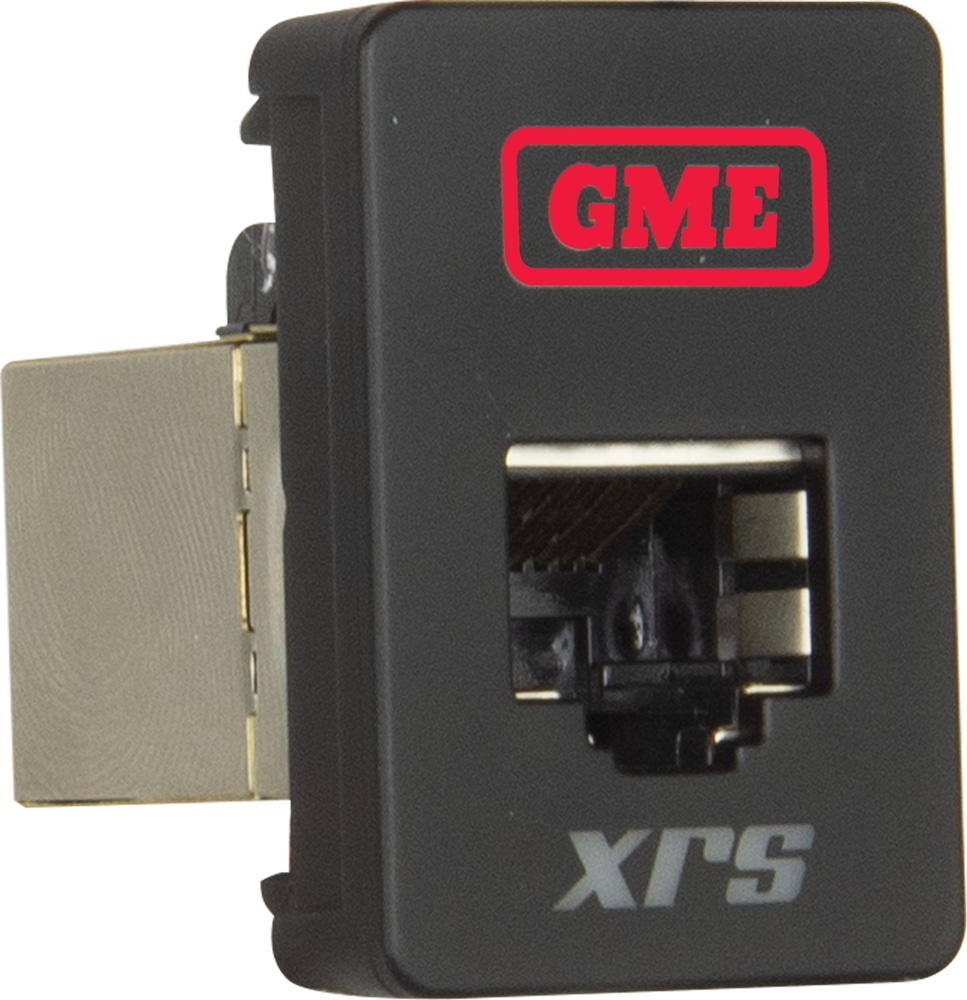 GME XRS-RJ45R1 RJ45 Pass-Through Adaptor Type 1 Red