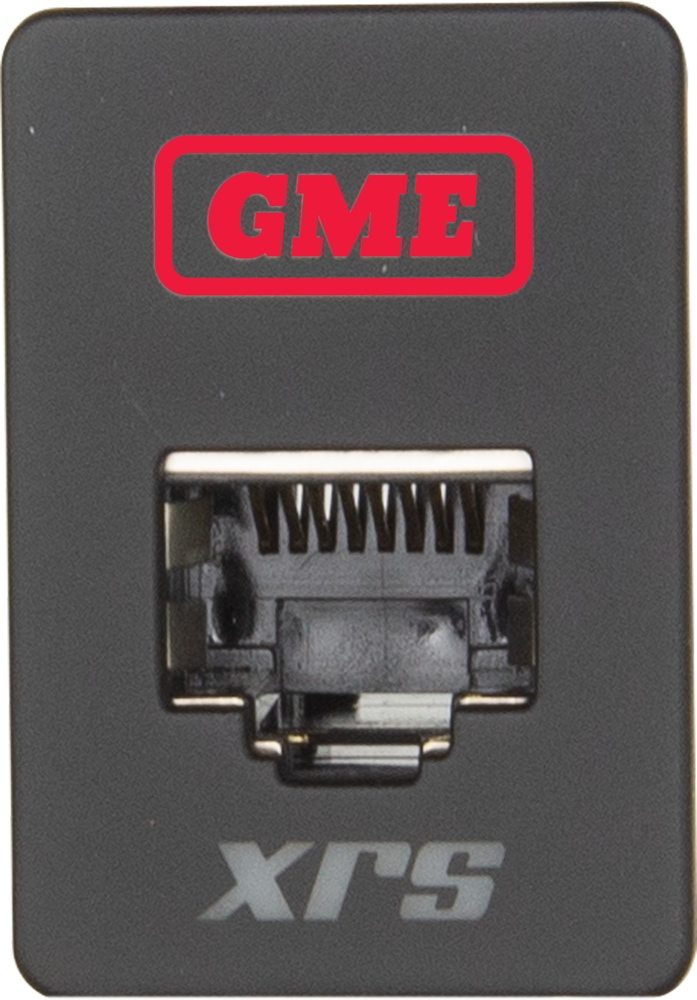GME XRS-RJ45R1 RJ45 Pass-Through Adaptor Type 1 Red