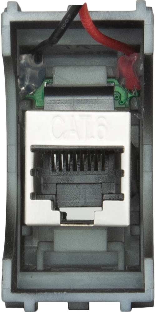 GME XRS-RJ45R3 RJ45 Pass-Through Adaptor Type 3 Red
