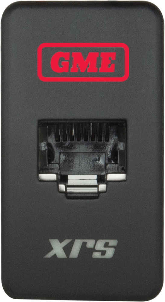 GME XRS-RJ45R4 RJ45 Pass-Through Adaptor Type 4 Red