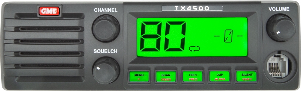 GME TX4500S Din Mount UHF CB Radio 5W with Scansuite