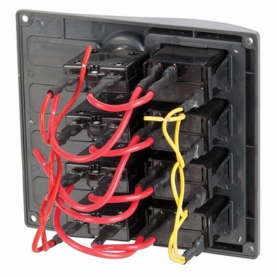 IP66 Marine Switch Panel 12/24v 4-Way