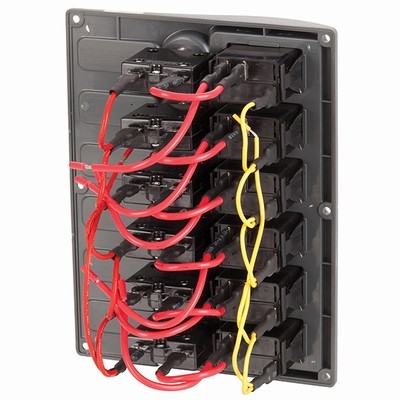 IP66 Marine Switch Panel 12/24v 6-Way