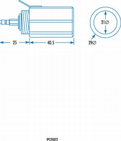 Cigarette Lighter Chassis Socket