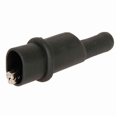 4mm Banana Socket to Alligator Clip - Black