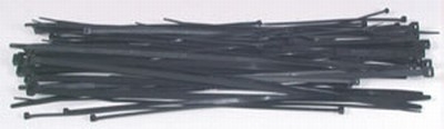 Large Size Mixed Black Cable Tie Set - 70-pieces