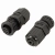 IP67 Waterproof Circular Line Socket 6-Pin
