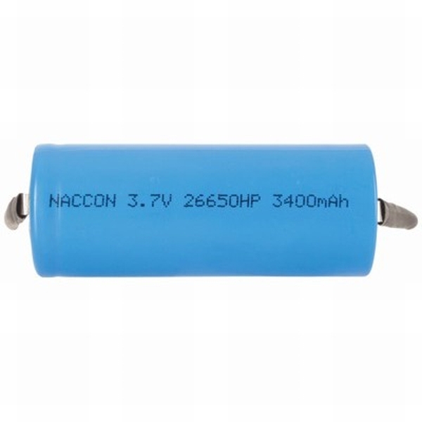 Rechargeable Li-Ion Battery 3.7V Solder Tag