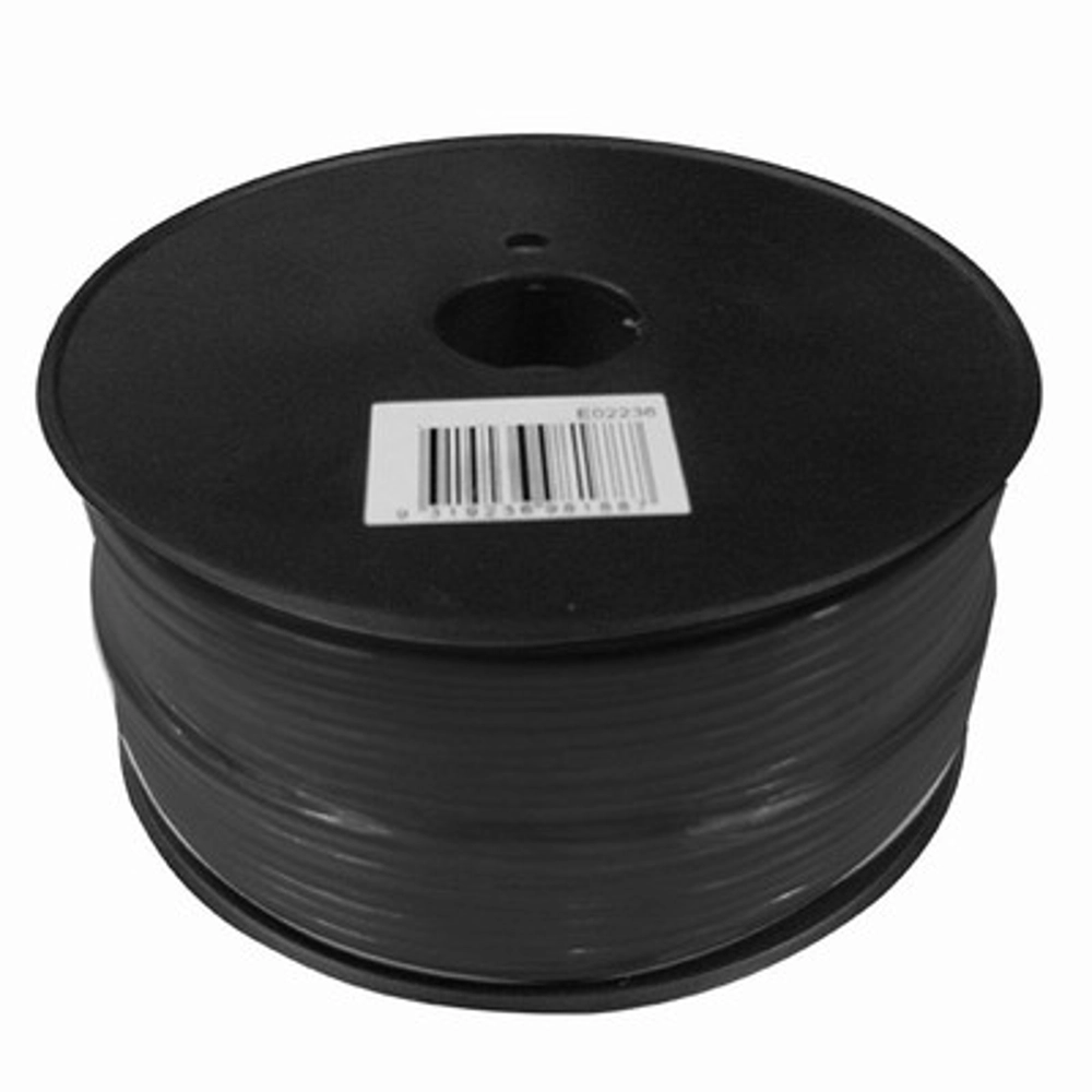 DC Power Cable Black 15A - Sold Per Metre