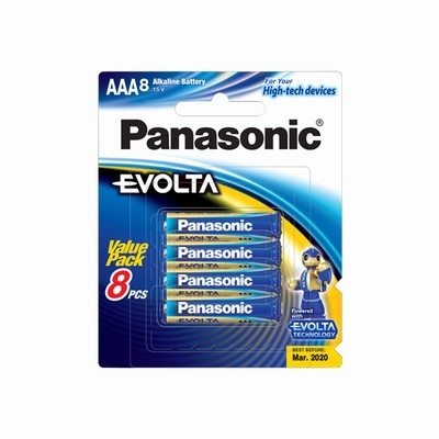 Panasonic Evolta Premium Alkaline Batteries