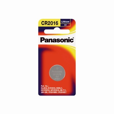 Panasonic Lithium Coin Batteries - CR2016 1 pack