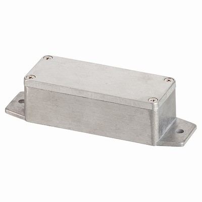 IP65 Sealed Diecast Aluminium Boxes - Flanged - 64(W)x58(D)x35(H)mm