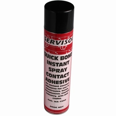 Spray-On Contact Adhesive Spray Can