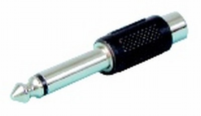 6.5mm Mono Plug to RCA Socket Adaptor